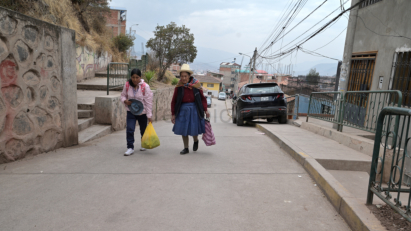 Straßenszene in Cusco